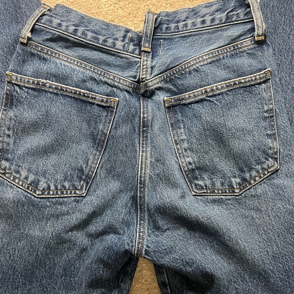 Agolde Criss Cross Straight in Range - Picture 4 of 8